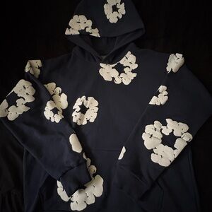 Denim Tears Navy Hoodie